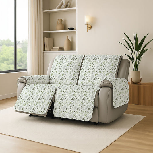 2 Seater Recliner Cover with Non Slip Base Lush Canopy