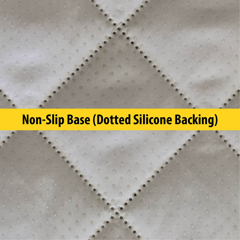4 Seater Sofa Cover with Non Slip Base (Size D (220 cm), Lush Canopy)