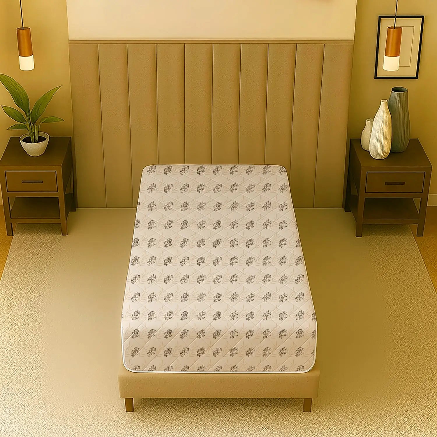 Fallen Leaves - Single Mattress Protector - Shades of Mom